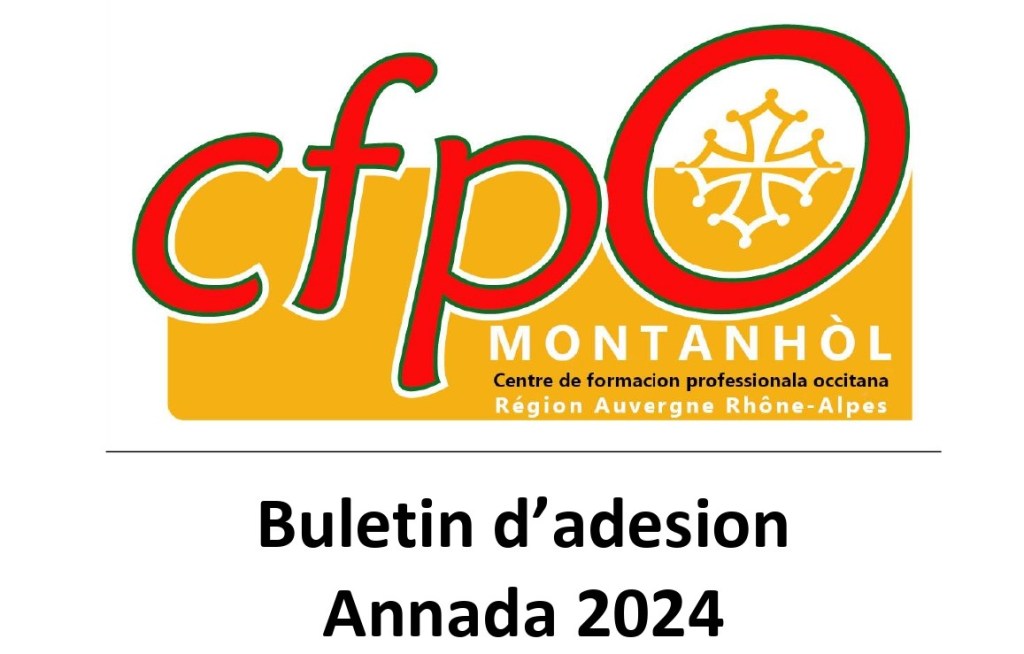 Bulletin d’adhésion CFPO&nbsp;2024
